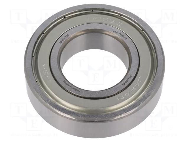 Bearing: ball; Øint: 30mm; Øout: 62mm; W: 16mm; bearing steel NSK NSK6206-ZZ-CM