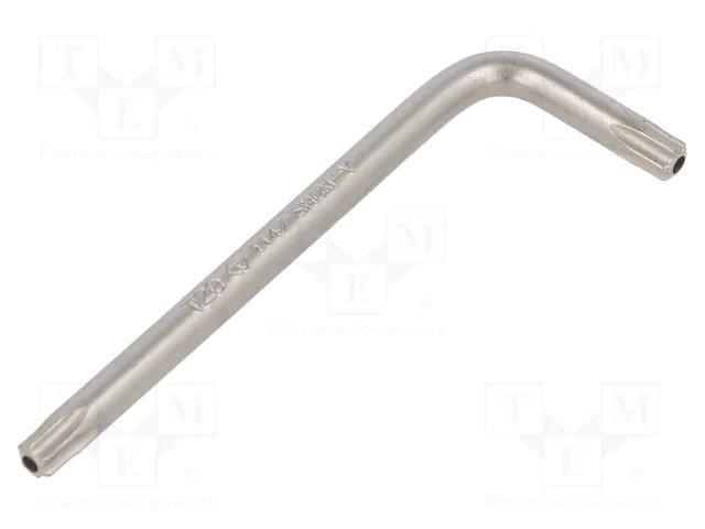 Wrench; Torx® with protection; T20H; tool steel; 61.5mm KING TONY KT-114720R