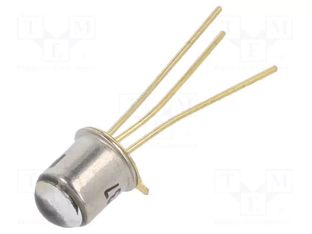 Phototransistor; TO18; THT; 150mW; 4.69mm; 40V; Front: convex NTE Electronics NTE3037
