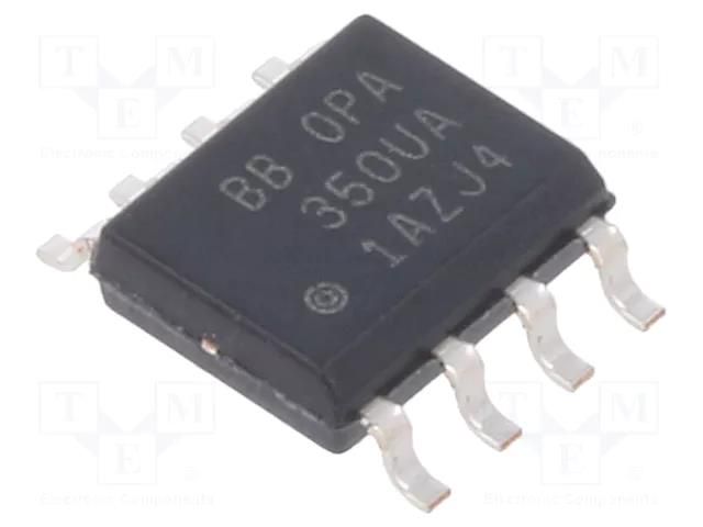 IC: operational amplifier; 38MHz; Ch: 1; SO8; IB: 10pA; Iio: 10pA TEXAS INSTRUMENTS OPA350UA