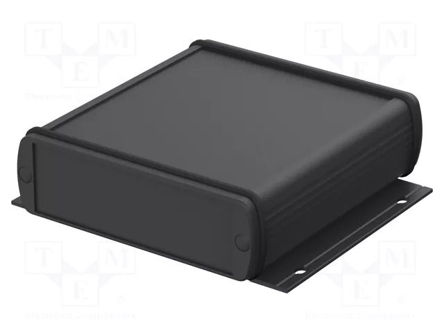 Enclosure: with panel; with fixing lugs; ALUBOS 1000; X: 106mm BOPLA ABPH1000-0100WLSET