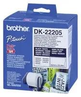 TAPE, CONTINUOUS PAPER, 62MM DK22205