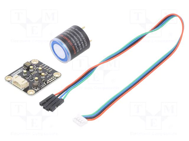 Sensor: gas level; HF; electrochemical; Gravity,I2C,UART; Gravity DFROBOT DF-SEN0475