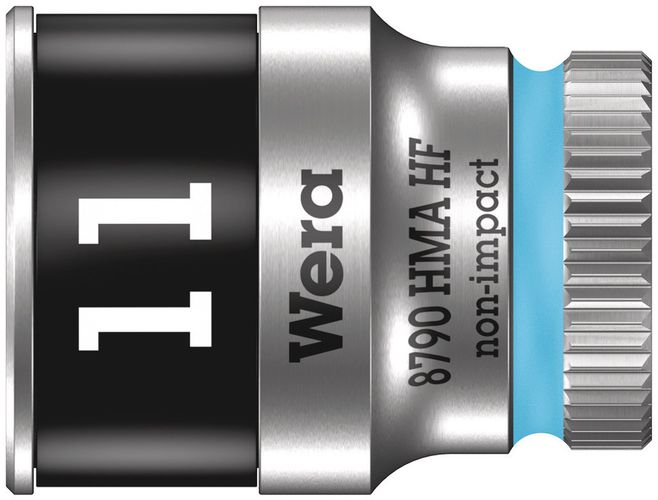 8790 HMA HF Zyklop socket with 1/4" drive with holding function, 11.0x23.0, Wera 05003726001