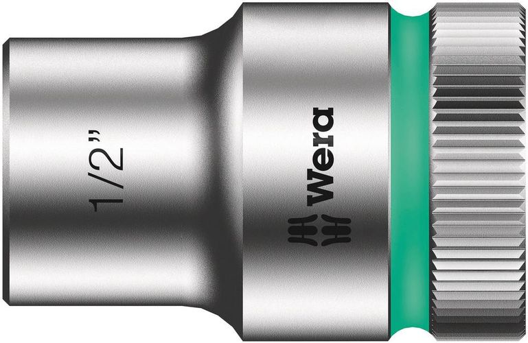 8790 HMC Zyklop socket with 1/2" drive, 1/2"x37.0, Wera 05003620001