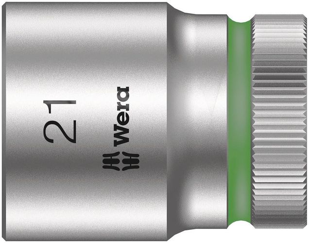 8790 HMC Zyklop socket with 1/2" drive, 21.0x37.0, Wera 05003612001