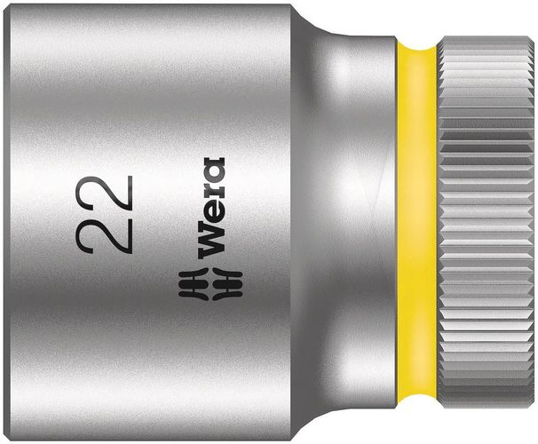 8790 HMC Zyklop socket with 1/2" drive, 22.0x37.0, Wera 05003613001