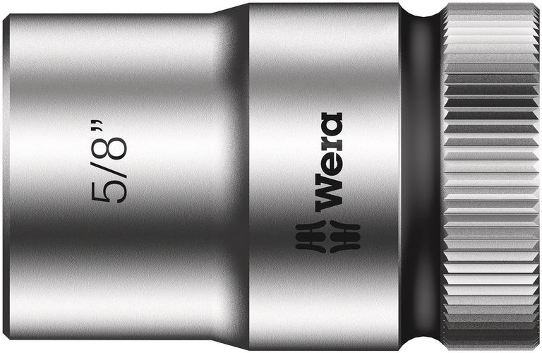 8790 HMC Zyklop socket with 1/2" drive, 5/8"x37.0, Wera 05003623001