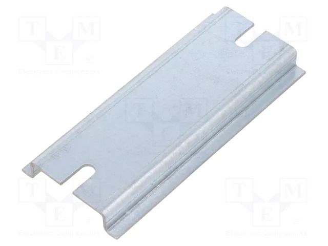 DIN rail; steel; zinc; L: 80mm; W: 35mm; TS35 KRADEX TZ35.59