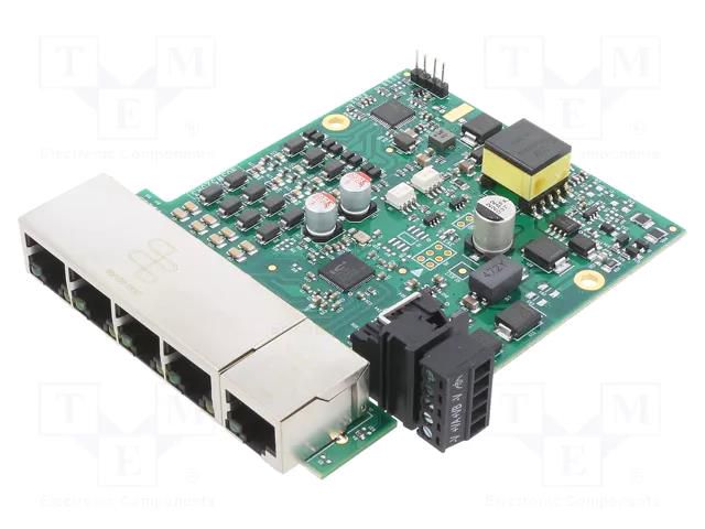 Switch PoE Ethernet; unmanaged; Number of ports: 5; 44÷57VDC BRAINBOXES SW-125