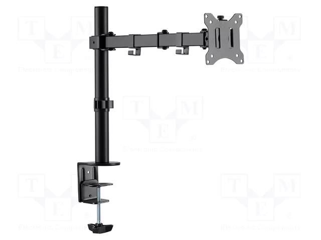 Holder; 8kg; 17÷32"; Arm len: 390mm; Standard: 75x75mm,100x100mm LOGILINK BP0097