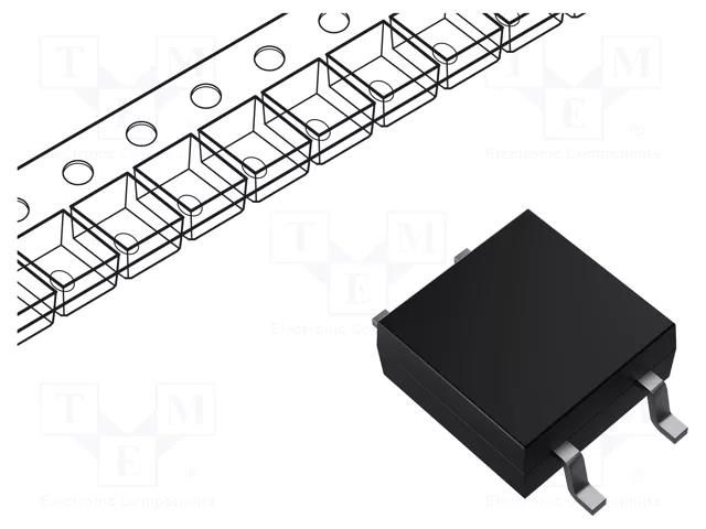 Relay: solid state; 700mA; max.60VDC; SMT; SOP4; OptoMOS; -40÷85°C IXYS CPC1002NTR