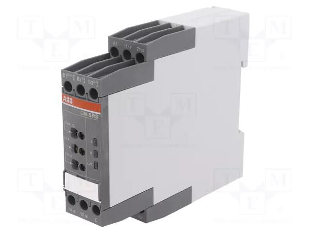 Current monitoring relay; AC current; 220÷240VAC; CM-SRS; DPDT ABB 1SVR730841R1500