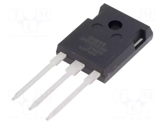 Diode: rectifying; THT; 600V; 60A; tube; TO247-3 IXYS DFE60C600AHB
