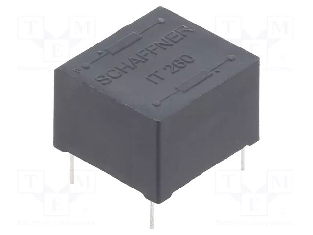 Transformer: impulse; PCB; 17.6x16.7x11.3mm; Rpri.wind: 2Ω SCHAFFNER / TE Connectivity IT260