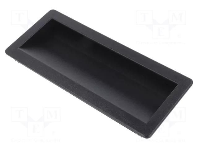 Holder; thermoplastic; black; L: 78.5mm; W: 186mm; D: 22mm MENTOR MR-3239.2003