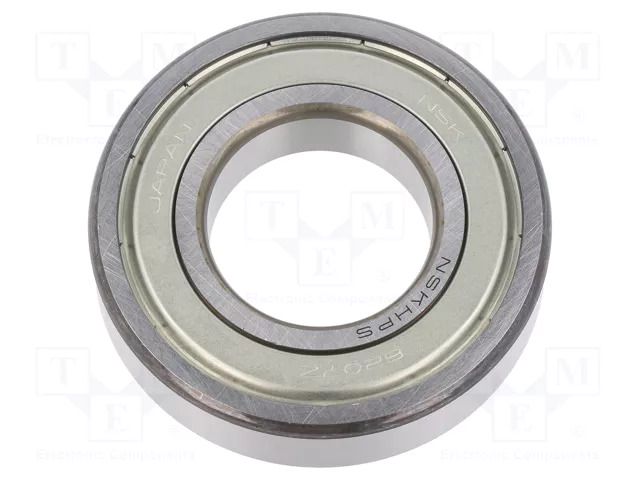 Bearing: ball; Øint: 35mm; Øout: 72mm; W: 17mm; bearing steel NSK NSK6207-ZZ-CM