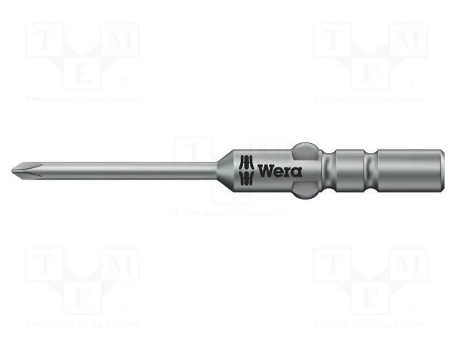 Screwdriver bit; Phillips; PH0; Socket size: 4mm; Ø: 1.8mm WERA WERA.05135284001