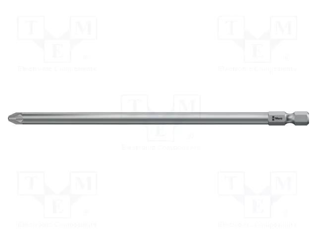 Screwdriver bit; Pozidriv®; PZ1; Overall len: 152mm WERA WERA.05060030001