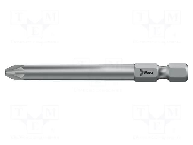 Screwdriver bit; Pozidriv®; PZ1; Overall len: 70mm WERA WERA.05060027001