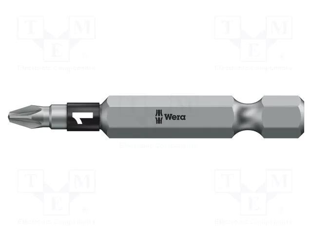 Screwdriver bit; Pozidriv®; PZ1; Overall len: 50mm; BiTorsion WERA WERA.05059920001
