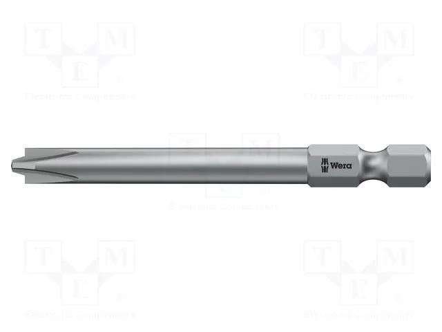 Screwdriver bit; PlusMinus PH-type; PH/S1; Overall len: 70mm WERA WERA.05059720001