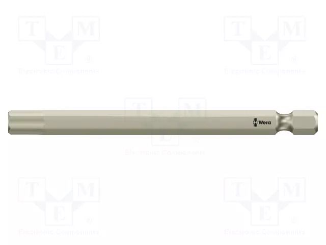 Screwdriver bit; Hex Plus key; HEX 6mm; Overall len: 89mm WERA WERA.05071104001