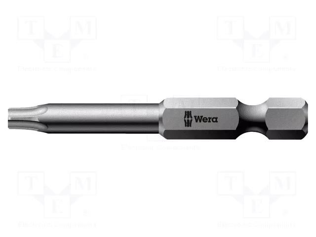 Screwdriver bit; Torx®; TX40; Overall len: 50mm WERA WERA.05060138001