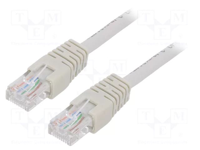 Patch cord; RJ45 plug,both sides; U/UTP; 5e; stranded; CCA; 1.5m GEMBIRD PP12-1.5M