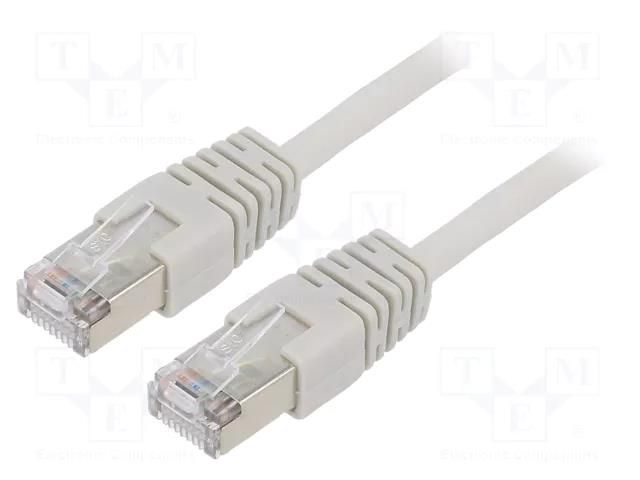 Patch cord; RJ45 plug,both sides; F/UTP; 5e; stranded; CCA; 10m GEMBIRD PP22-10M