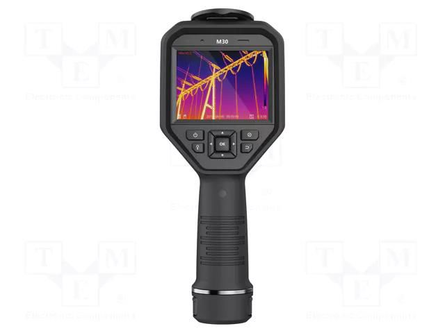 Infrared camera; LCD 3,5"; 384x288; 9Hz; laser; -20÷550°C; IP54 HIKMICRO HM-M30/9HZ