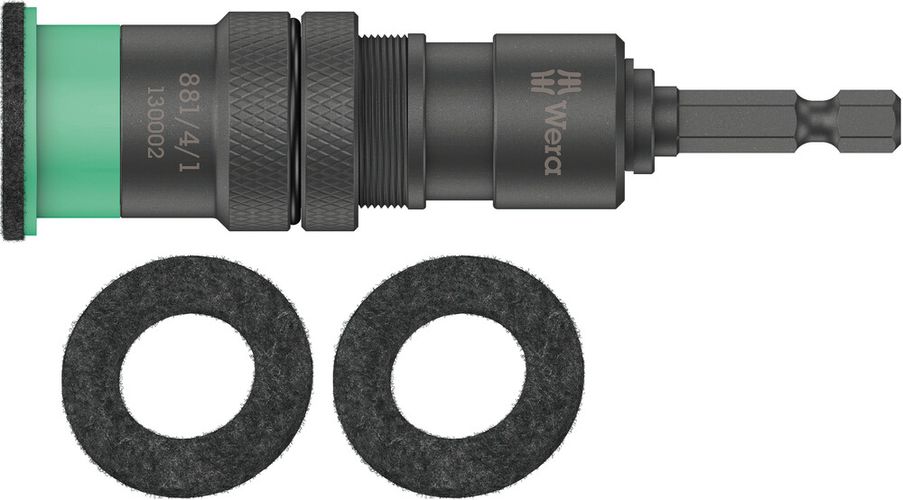 881/4/1 SB Bit holder with variable screw depth limitation, 1 x 1/4"x95; 2 x 27.0, Wera 05130002001