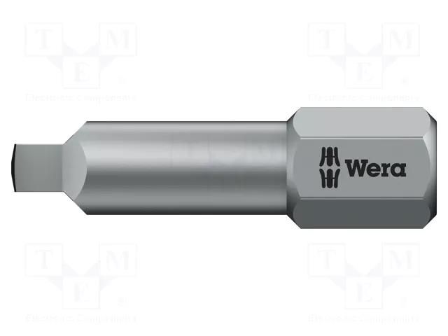 Screwdriver bit; square; RB2; Overall len: 25mm; BTZ Square-Plus WERA WERA.05066446001