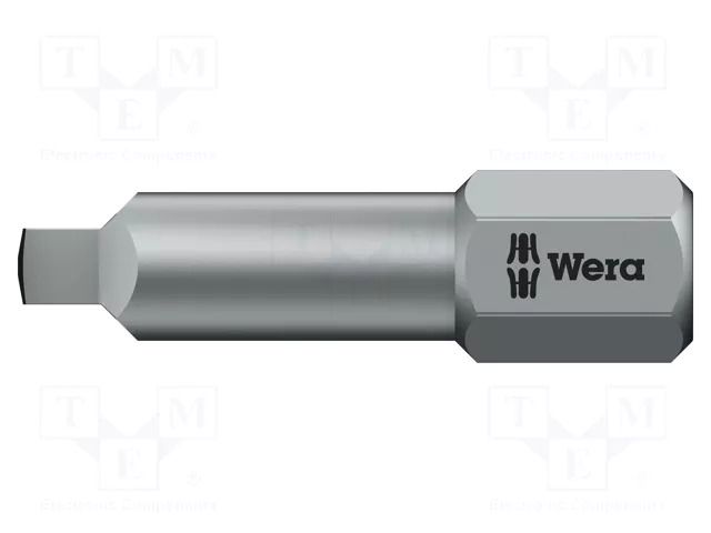 Screwdriver bit; square; RB2; 1/4"; Overall len: 25mm WERA WERA.05066446001