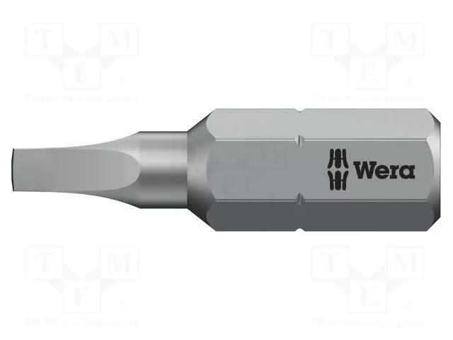 Screwdriver bit; square; RB4; Overall len: 25mm; Z Square-Plus WERA WERA.05066420001