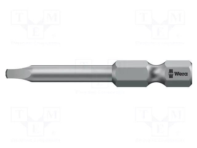 Screwdriver bit; square,Square-Plus; RB1; 1/4"; Overall len: 70mm WERA WERA.05060180001