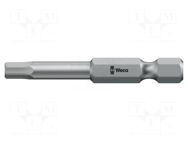 Screwdriver bit; Hex Plus key,hex key with protection; HEX 5mm WERA WERA.05059644001