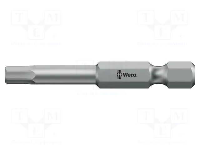 Screwdriver bit; Hex Plus key,hex key with protection; HEX 3mm WERA WERA.05059642001