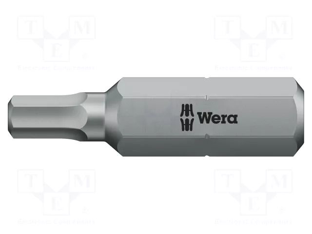 Screwdriver bit; Hex Plus key; HEX 5mm; 5/16"; Overall len: 30mm WERA WERA.05057515001