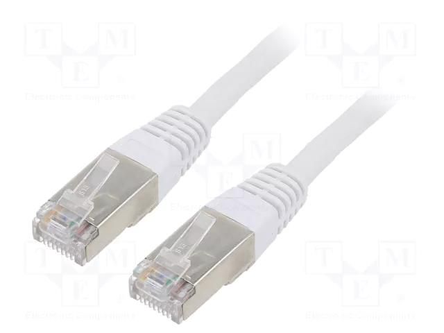 Patch cord; RJ45 plug,both sides; F/UTP; 6; stranded; CCA; 10m; PVC GEMBIRD PPB6-10M