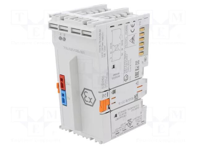 Module: mains; 48x100x70.9mm; IP20; 1A; for DIN rail mounting WAGO 750-625/000-001