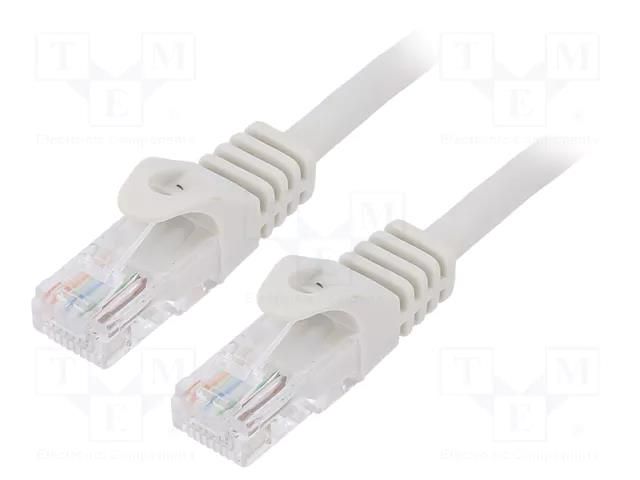 Patch cord; RJ45 plug,both sides; U/UTP; 6; stranded; CCA; PVC GEMBIRD PP6U-20M