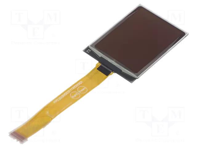 Display: OLED; graphical; 1.92"; 125x160; Dim: 34.5x48.8x1.41mm DISPLAY ELEKTRONIK DEP128160A-W