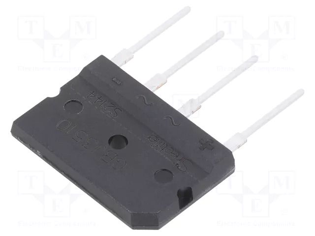 Bridge rectifier: single-phase; Urmax: 1kV; If: 35A; Ifsm: 420A SIRECTIFIER GBJ3510-SIR