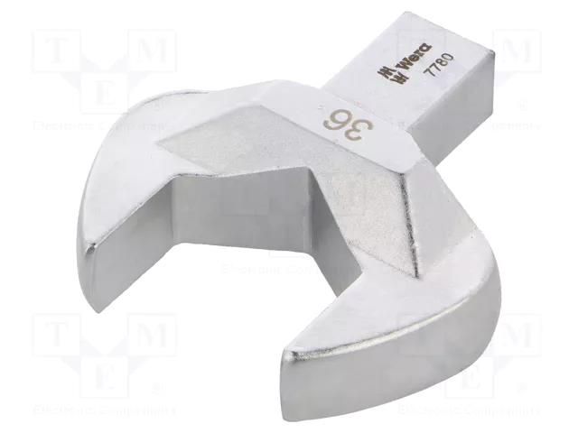 Wrench tip; torque,spanner; 36mm; Mounting: 14x18; 7780 WERA WERA.05078685001