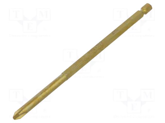 Screwdriver bit; Phillips; PH2; Overall len: 152mm WERA WERA.05134910001