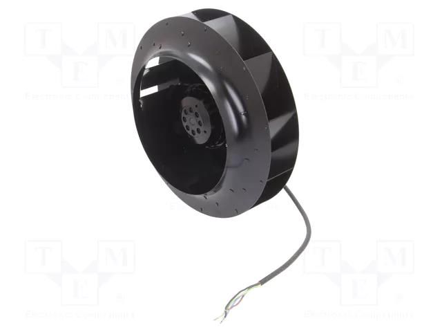 Fan: AC; radial; Ø280x125mm; 1000m3/h; ball; 2700rpm; IP44; Ø: 280mm EBM-PAPST R2E280-AE52-05
