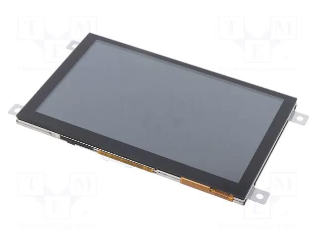 Display: TFT; 5"; 800x480; Illumin: LED; Dim: 137.5x76.6x11.5mm; RGB Riverdi SM-RVT50HQBFWCA0