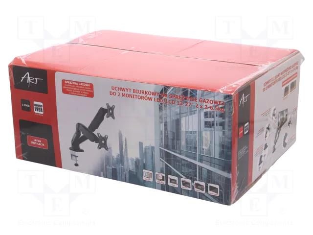 LCD/LED holder; 75x75mm,100x100mm; 13÷27" ART ART.L-16GD