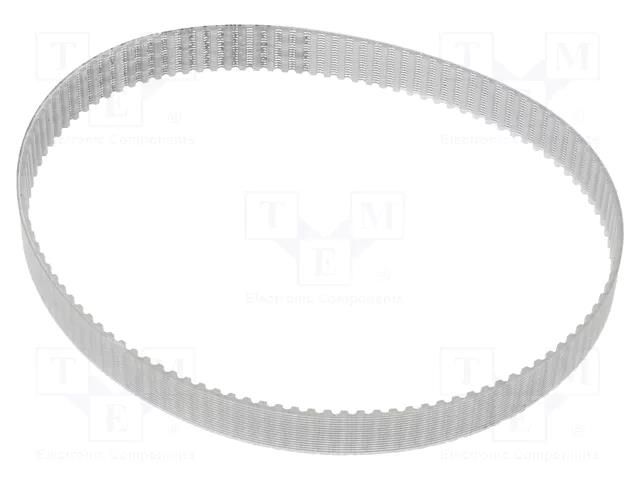 Timing belt; T2.5; W: 10mm; H: 1.3mm; Lw: 285mm; Tooth height: 0.7mm OPTIBELT T2.5-285-10-77ZA